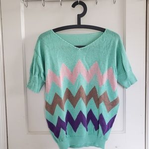 Mint Green Knitted Tshirt